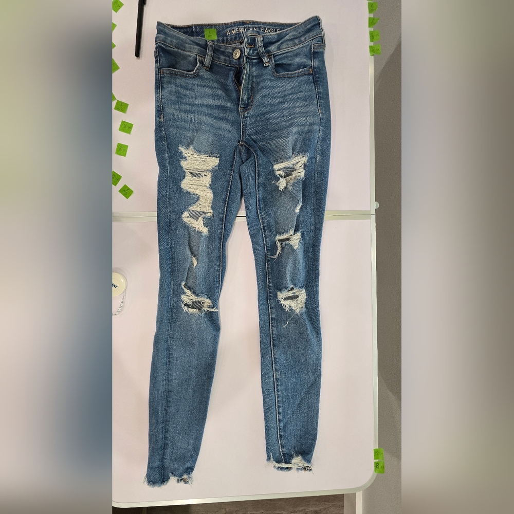 Women's size 4 regular AE jeggings